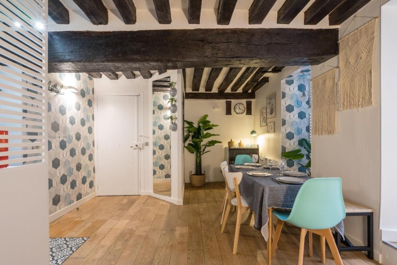 Appartamento Chic Avec Patio - 2br 6p - Le Marais Parigi