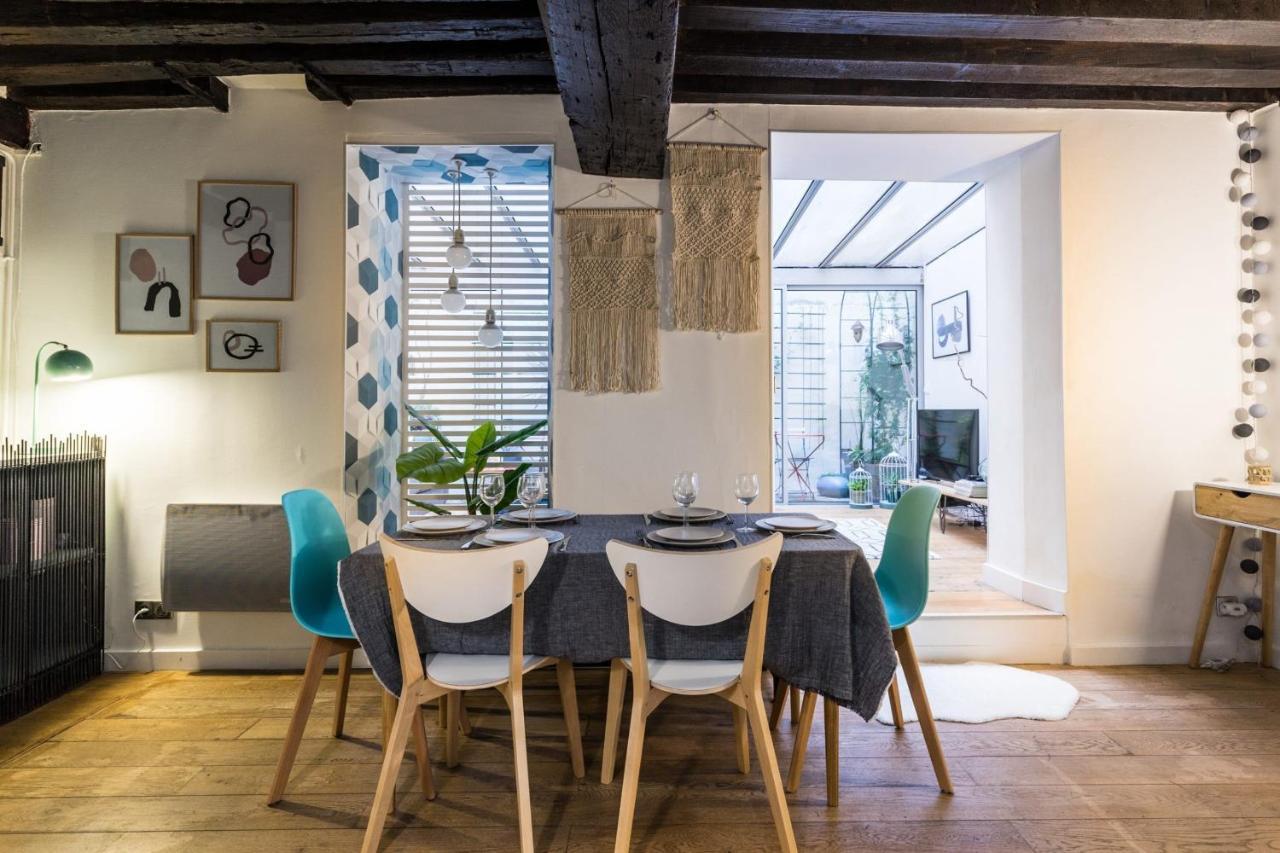 Chic Avec Patio - 2br 6p - Le Marais Appartamento *