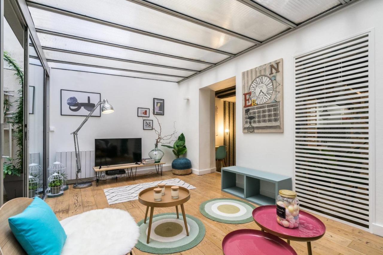 Appartamento Chic Avec Patio - 2br 6p - Le Marais *