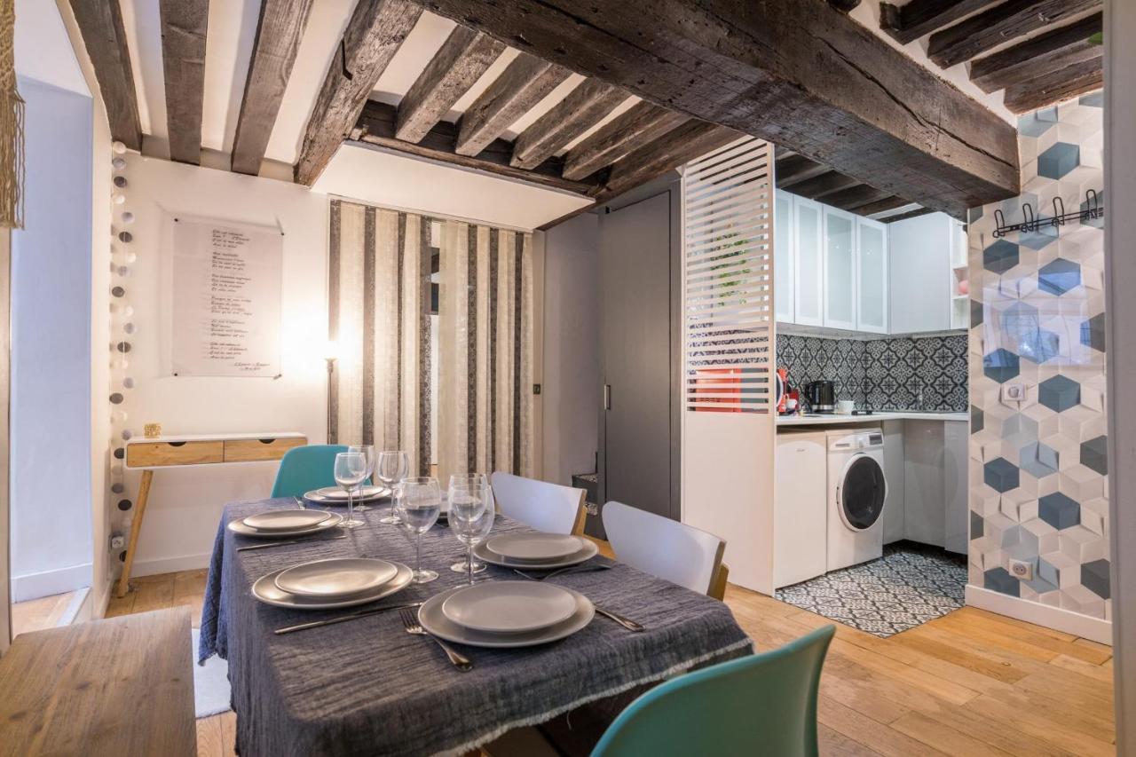 Appartamento Chic Avec Patio - 2br 6p - Le Marais